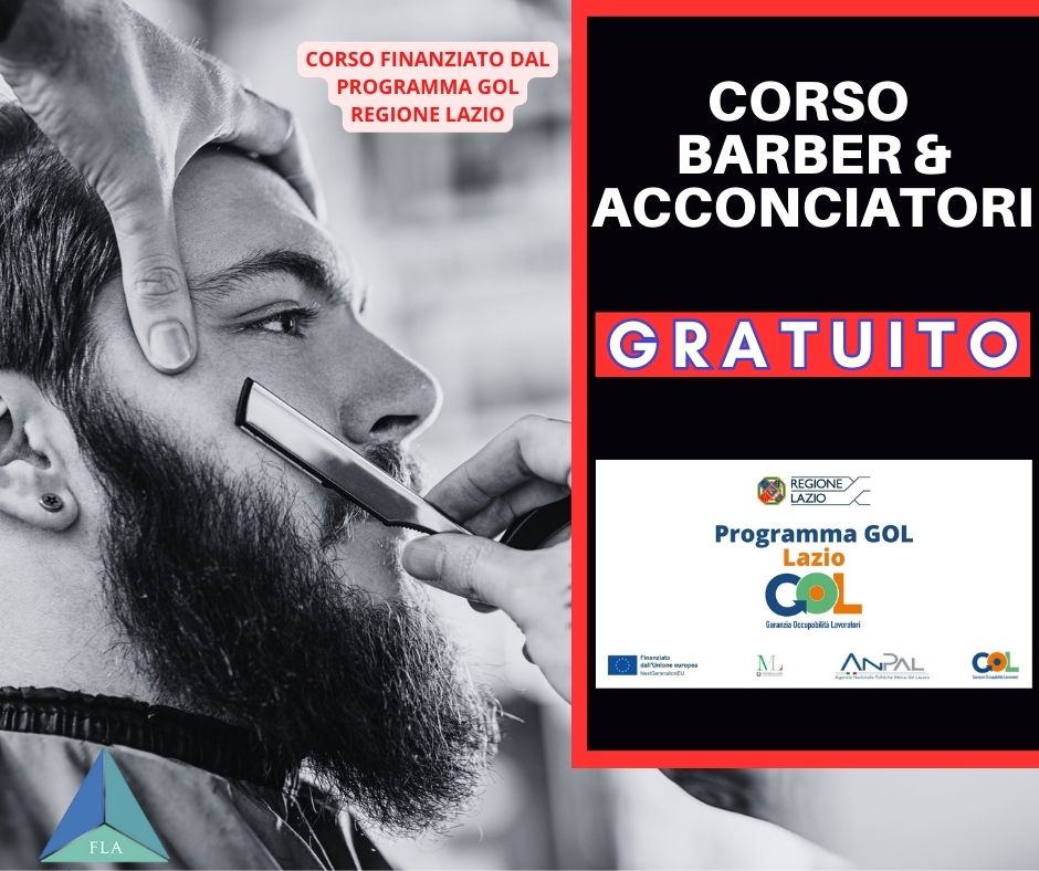 CORSO BARBER & ACCONCIATORI REGIONE LAZIO